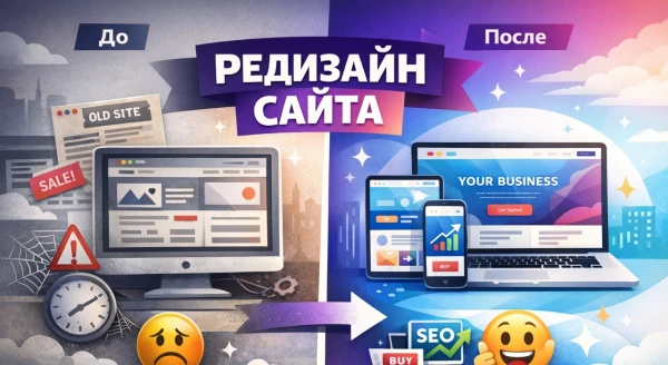 Коли потрібен редизайн сайту: основні ознаки, причини та вигоди для бізнесу