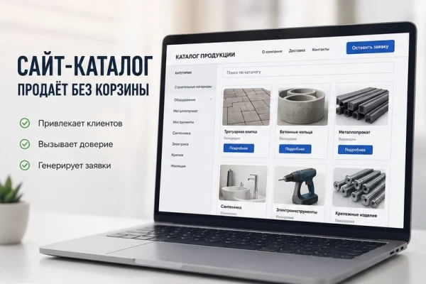 Як сайт-каталог збільшує продаж без кошика