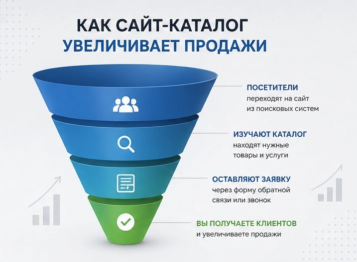 Як сайт-каталог збільшує продаж